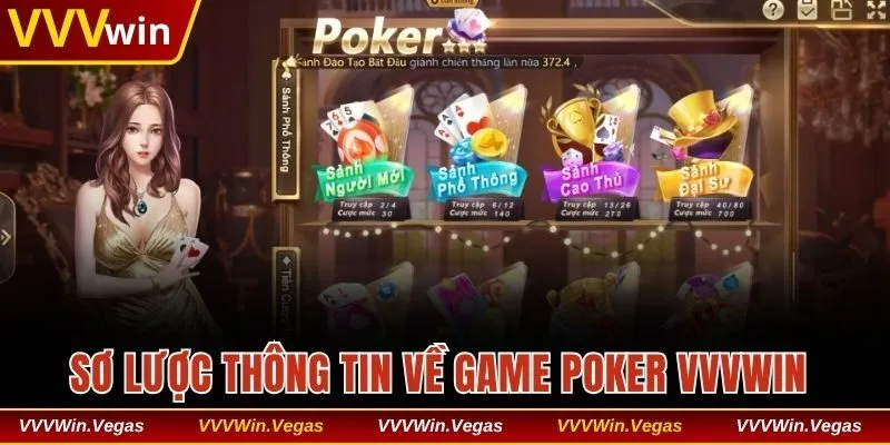 Tổng quan một vài nét cơ bản về Poker VVVwin 